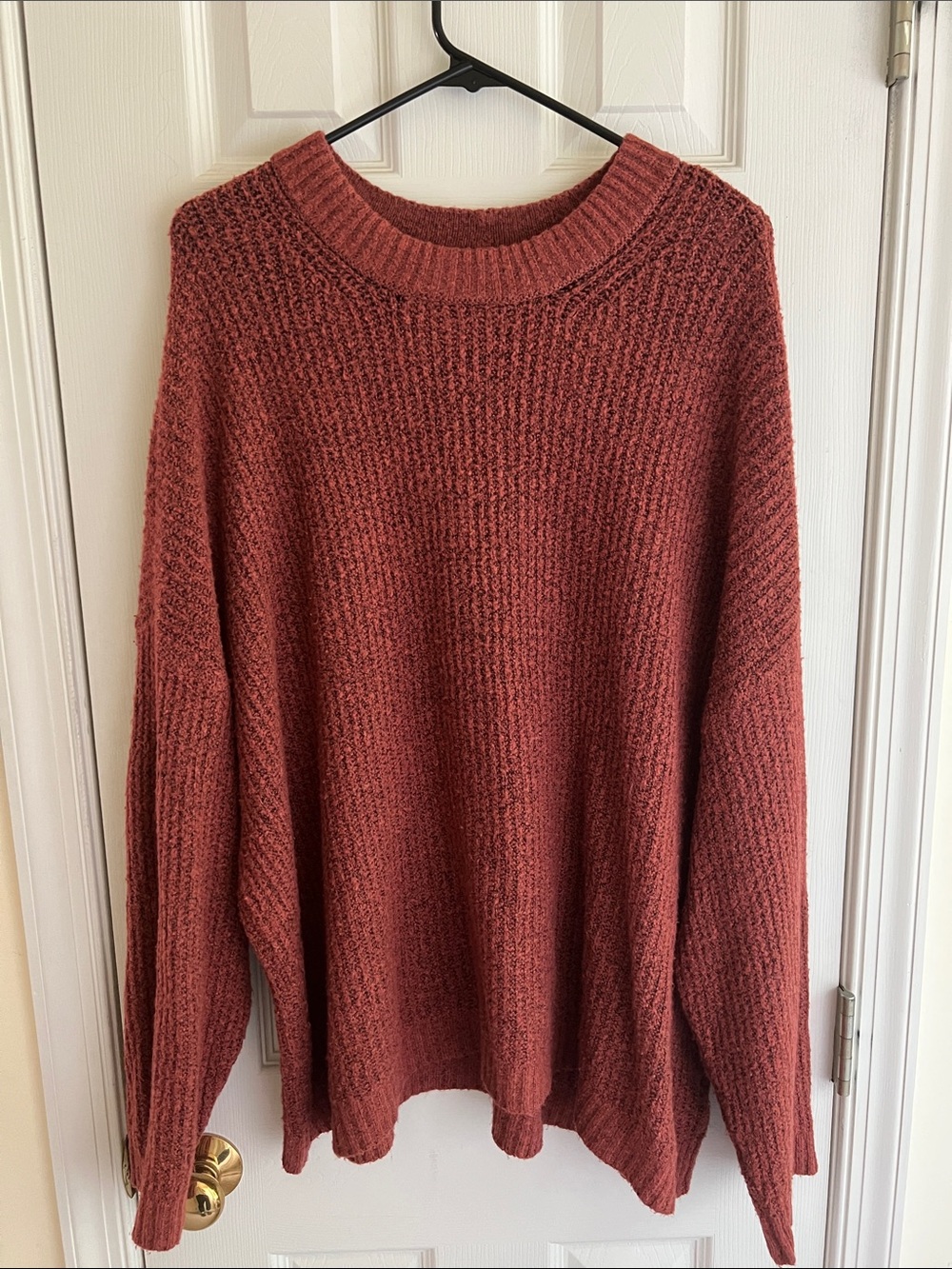 American Eagle Oversized Sweater Orange Size XL